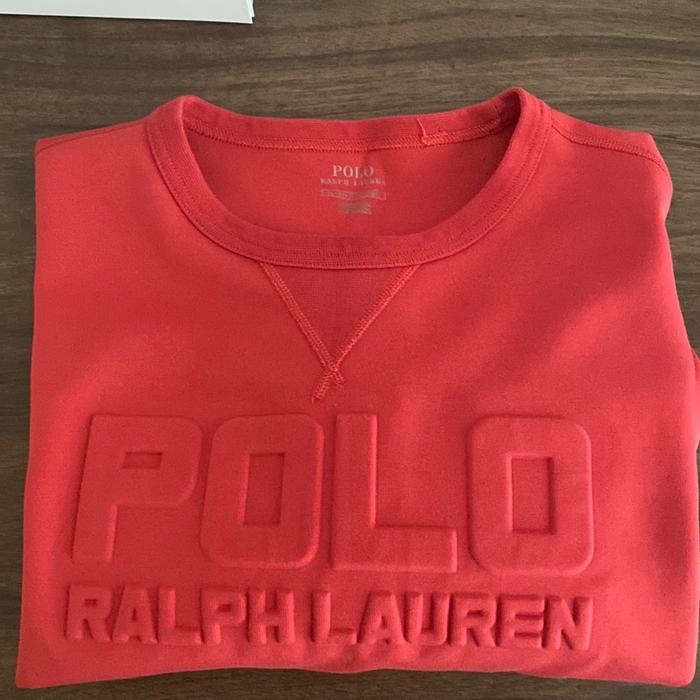 Like New Men’s Polo Sweatshirt (Red)